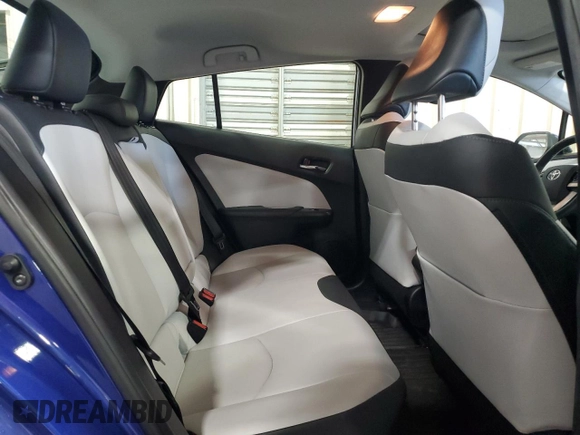 2016 Toyota Prius Four z VIN JTDKARFU1G3522648, wystawiony jako Copart lot #55610665 z przebiegiem 93 409 mil mil oraz Szkoda całkowita • Salvage title. Historia ofert i sprzedaży dostępna na DreamBid. Obrazek 10.