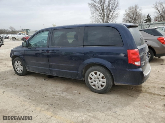 2016 Dodge Grand Caravan SE with VIN 2C4RDGBG4GR114498, listed as a Copart auction lot 49646355 with 38,751 mi miles and Salvage Title. Bid and sale history available at carsss.com. Image 2.