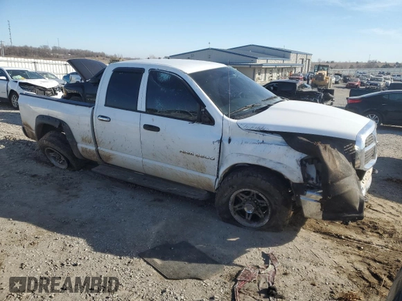 2006 Dodge 2500 ST with VIN 3D7KS28D46G274446, listed as a Copart auction lot 42757845 with Not Provided miles and Salvage Title. Bid and sale history available at carsss.com. Image 4.
