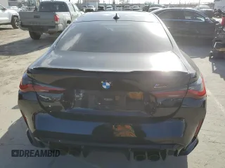 2022 BMW M4 Competition xDrive with VIN WBS43AZ01NCH67522, listed as a Copart auction lot 51634765 with 18,142 mi miles and Salvage Title. Bid and sale history available at carsss.com. Image 6.