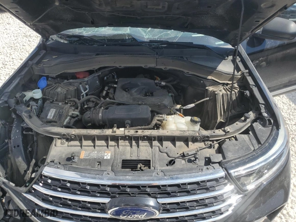 2020 Ford Explorer XLT with VIN 1FMSK7DH8LGC90104, listed as a Copart auction lot 72789364 with 0 mi miles and Salvage Title. Bid and sale history available at carsss.com. Image 12.