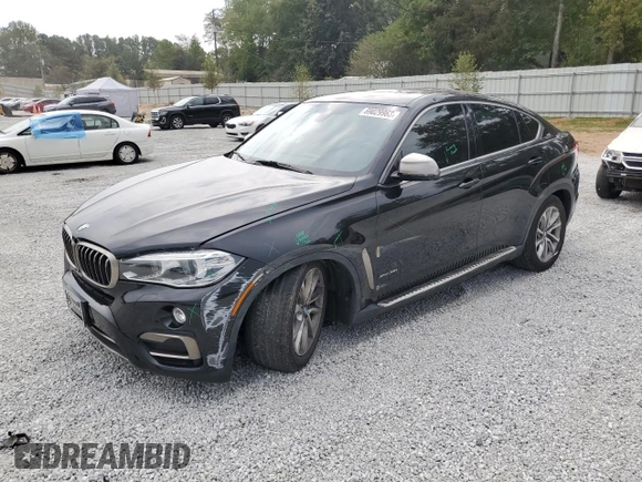 2017 BMW X6 xDrive35i with VIN 5UXKU2C3XH0U29137, listed as a Copart auction lot 69029963 with 109,065 mi miles. Bid and sale history available at carsss.com. Image 1.