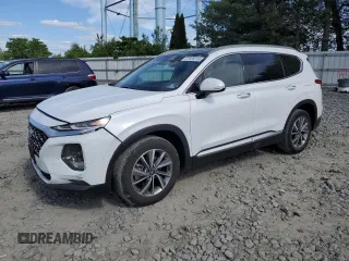 2019 Hyundai Santa Fe Ultimate z VIN 5NMS53AD5KH049789, wystawiony jako Copart lot #57638315 z przebiegiem 34 424 mil mil oraz Szkoda całkowita • Salvage title. Historia ofert i sprzedaży dostępna na DreamBid. Obrazek 1.