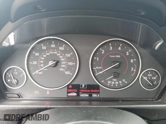 2013 BMW 3 Series 328i xDrive z VIN WBA3B5C5XDF596276, wystawiony jako Copart lot #65396355 z przebiegiem 145 094 mil mil oraz Czysty tytuł • Clean title. Historia ofert i sprzedaży dostępna na DreamBid. Obrazek 9.