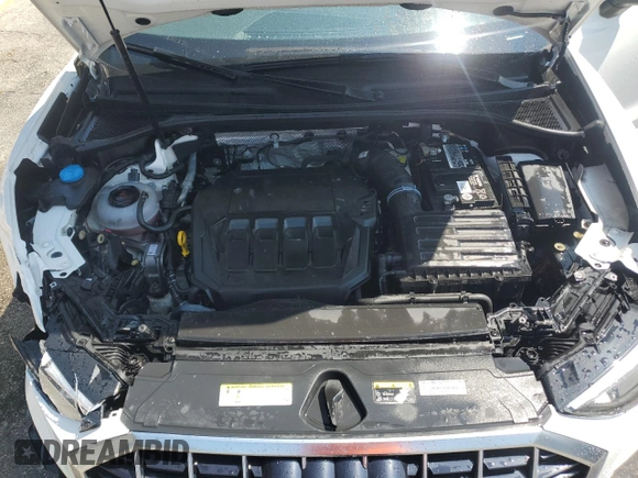 2020 Audi Q3 S line Premium with VIN WA1DECF35L1102585, listed as a Copart auction lot 55973165 with 29,664 mi miles and Non repairable. Bid and sale history available at DreamBid. Image 12.