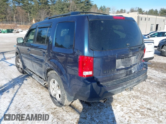 2011 Honda Pilot EX-L with VIN 5FNYF4H69BB051972, listed as a IAAI auction lot 41365646 with 228,123 mi miles and . Bid and sale history available at carsss.com. Image 3.