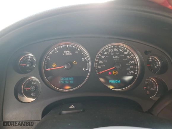 2008 GMC Yukon Denali with VIN 1GKFK63878J157477, listed as a Copart auction lot 52746295 with 170,094 mi miles and Salvage Title. Bid and sale history available at carsss.com. Image 9.