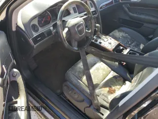 2007 Audi A6 3.2L with VIN WAUDH74F07N135135, listed as a Copart auction lot 76583304 with 0 mi miles and Salvage Title. Bid and sale history available at carsss.com. Image 8.