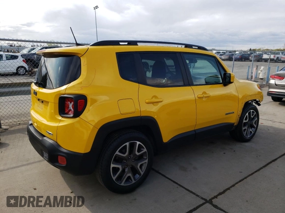 2018 Jeep Renegade Altitude with VIN ZACCJABBXJPH04362, listed as a Copart auction lot 51241425 with 125,913 mi miles and Salvage Title. Bid and sale history available at DreamBid. Image 3.