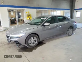 2024 Hyundai Elantra SE with VIN KMHLL4DG4RU686922, listed as a Copart auction lot 43054995 with 27,833 mi miles and Salvage Title. Bid and sale history available at DreamBid. Image 1.