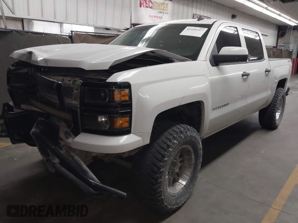 2014 Chevrolet Silverado 1500 LT with VIN 3GCUKREC4EG233353, listed as a IAAI auction lot 41959317 with 160,880 mi miles and . Bid and sale history available at DreamBid. Image 2.