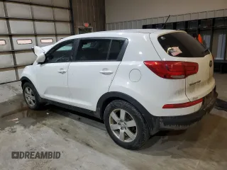 2015 Kia Sportage LX with VIN KNDPB3AC1F7701388, listed as a Copart auction lot 48404805 with 176,992 mi miles and Salvage Title. Bid and sale history available at DreamBid. Image 2.