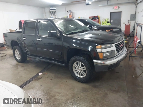 2012 GMC Canyon SLE2 with VIN 1GTH6PFE5C8125191, listed as a IAAI auction lot 41642774 with 108,662 mi miles. Bid and sale history available at carsss.com. Image 1.