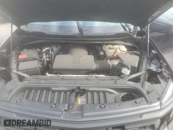 2022 Chevrolet Silverado 1500 Custom Trail Boss with VIN 3GCPDCED4NG533598, listed as a Copart auction lot 87164224 with 14,725 mi miles and Salvage Title. Bid and sale history available at DreamBid. Image 12.