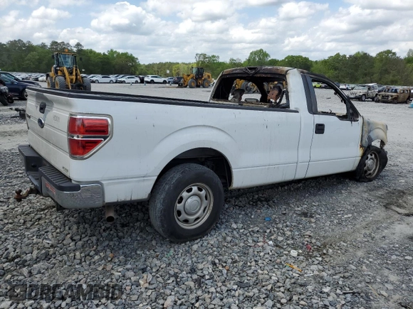 2010 Ford F-150 XL with VIN 1FTMF1CW6AKA22032, listed as a Copart auction lot 51822545 with Not provided miles and Non repairable. Bid and sale history available at DreamBid. Image 3.