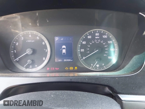 2016 Hyundai Sonata 2.4L with VIN 5NPE24AF2GH379283, listed as a IAAI auction lot 42107518 with 263,990 mi miles and . Bid and sale history available at carsss.com. Image 7.