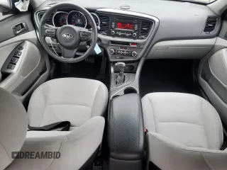 2015 Kia Optima LX with VIN 5XXGM4A71FG440354, listed as a Copart auction lot 55690795 with 90,895 mi miles and Salvage title. Bid and sale history available at DreamBid. Image 8.