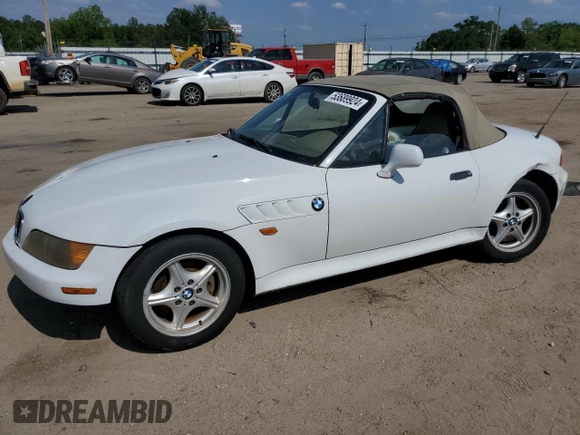 1997 BMW 3 Series 2.8L with VIN 4USCJ3327VLC04063, listed as a Copart auction lot 63270904 with 1,722,161 mi miles and Salvage Title. Bid and sale history available at carsss.com. Image 1.