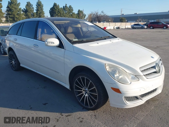 2007 Mercedes-Benz R 3.5L with VIN 4JGCB65E67A041599, listed as a IAAI auction lot 41776036 with 181,426 mi miles and . Bid and sale history available at DreamBid. Image 1.