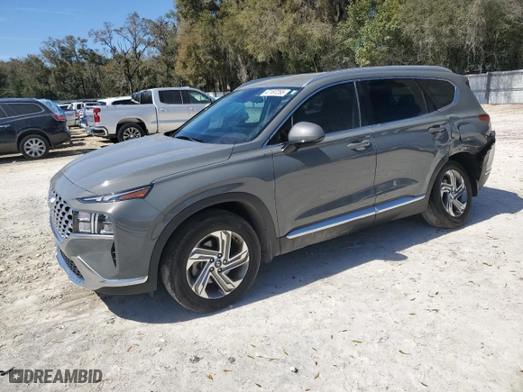 2022 Hyundai Santa Fe SEL with VIN 5NMS24AJ3NH446832, listed as a Copart auction lot 47187255 with 18,525 mi miles and Non Repairable. Bid and sale history available at carsss.com. Image 1.