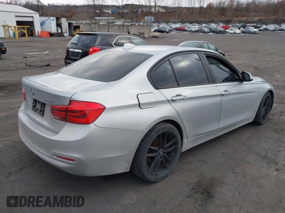 2016 BMW 3 Series 320i with VIN WBA8A9C51GK616314, listed as a IAAI auction lot 41344323 with 78,891 mi miles. Bid and sale history available at carsss.com. Image 4.