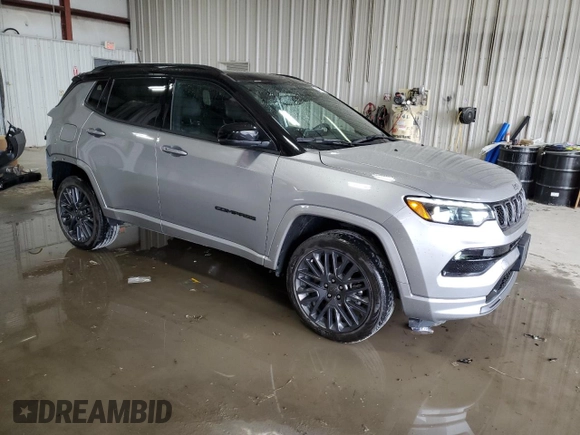2023 Jeep Compass Limited with VIN 3C4NJDCN7PT535874, listed as a Copart auction lot 54228825 with 15,953 mi miles and Salvage Title. Bid and sale history available at DreamBid. Image 4.