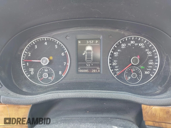 2015 Volkswagen Passat Sport с VIN 1VWBT7A35FC062984, выставлен на аукционе IAAI как лот 42053939 с пробегом 106 095 миль миль и . История ставок и продаж доступна на DreamBid. Изображение 7.