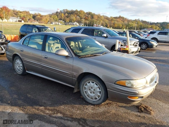 2001 Buick LeSabre Custom with VIN 1G4HP54K81U255203, listed as a IAAI auction lot 40775928 with 1 mi miles. Bid and sale history available at carsss.com. Image 1.