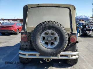 1992 Jeep Wrangler with VIN 2J4FY29S5NJ505850, listed as a Copart auction lot 64117655 with 93,250 mi miles and Clean title. Bid and sale history available at DreamBid. Image 6.