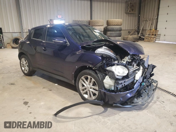2015 Nissan Juke SL z VIN JN8AF5MV2FT557168, wystawiony jako Copart lot #51459375 z przebiegiem 135 330 mil mil oraz Szkoda całkowita • Salvage title. Historia ofert i sprzedaży dostępna na DreamBid. Obrazek 4.