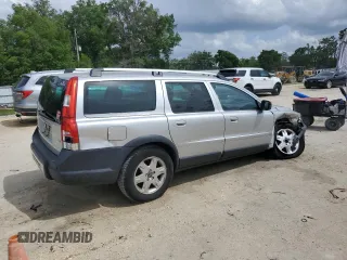 2006 Volvo XC70 with VIN YV4SZ592661218654, listed as a Copart auction lot 52186095 with 150,427 mi miles and Salvage Title. Bid and sale history available at carsss.com. Image 3.