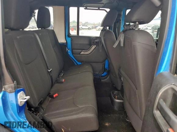 2015 Jeep Wrangler Unlimited Sport with VIN 1C4BJWDG1FL726599, listed as a Copart auction lot 57483935 with 112,067 mi miles and Clean title. Bid and sale history available at DreamBid. Image 10.