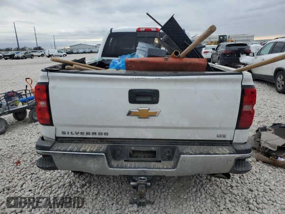 2019 Chevrolet Silverado 3500HD LTZ with VIN 1GC4KXCY8KF182326, listed as a Copart auction lot 87174394 with 191,356 mi miles and Non Repairable. Bid and sale history available at carsss.com. Image 6.