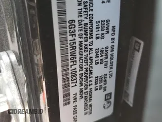 2015 Chevrolet SS z VIN 6G3F15RW6FL108371, wystawiony jako Copart lot #72388734 z przebiegiem Nie podano mil oraz Szkoda całkowita • Salvage title. Historia ofert i sprzedaży dostępna na DreamBid. Obrazek 13.