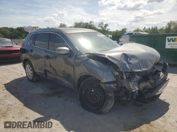 2019 Nissan Rogue SV with VIN JN8AT2MT5KW264590, listed as a Copart auction lot 55250955 with 0 mi miles and Non Repairable. Bid and sale history available at carsss.com. Image 4.