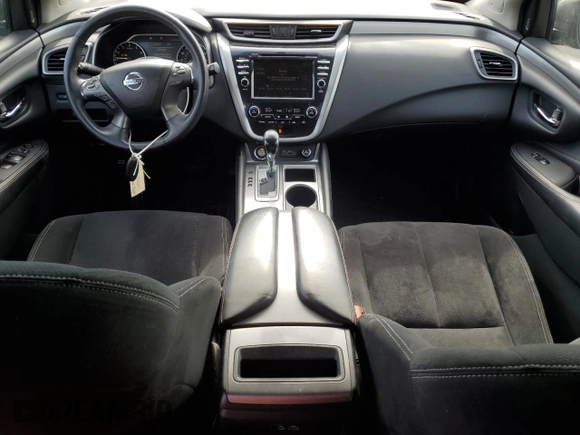 2019 Nissan Murano SL with VIN 5N1AZ2MS5KN113767, listed as a Copart auction lot 46121245 with 73,559 mi miles and Salvage Title. Bid and sale history available at DreamBid. Image 8.