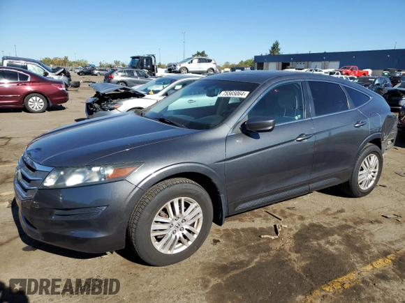 2012 Honda Crosstour EX with VIN 5J6TF3H34CL007347, listed as a Copart auction lot 75565064 with 163,467 mi miles and Clean Title. Bid and sale history available at carsss.com. Image 1.
