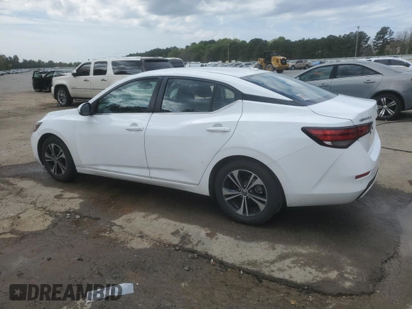 2021 Nissan Sentra SV with VIN 3N1AB8CV1MY280854, listed as a Copart auction lot 50666145 with 50,345 mi miles and Salvage Title. Bid and sale history available at DreamBid. Image 2.
