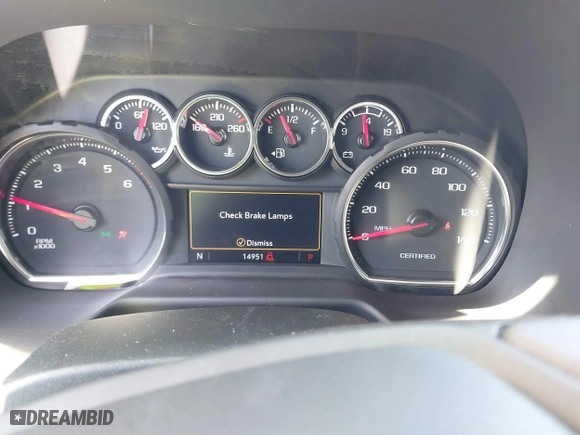 2022 Chevrolet Tahoe Commercial with VIN 1GNSCLED5NR336184, listed as a IAAI auction lot 41729180 with 14,951 mi miles. Bid and sale history available at carsss.com. Image 7.