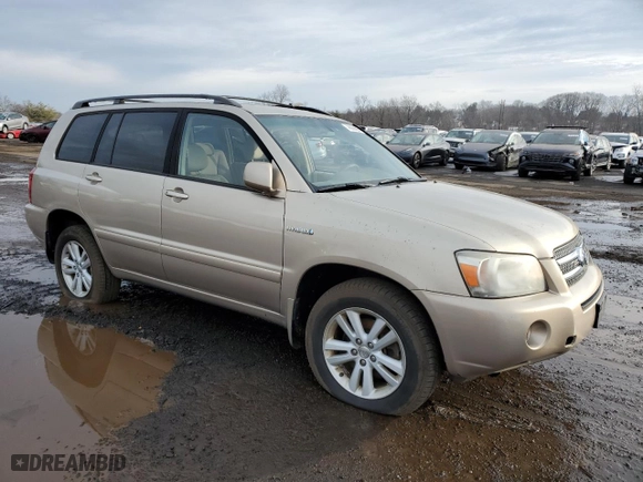 2007 Toyota Highlander Hybrid with VIN JTEHW21A970039373, listed as a Copart auction lot 46663525 with 272,706 mi miles and Clean Title. Bid and sale history available at carsss.com. Image 4.