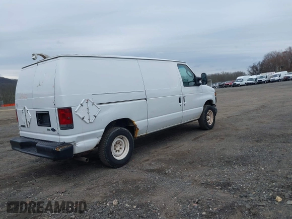 2010 Ford Econoline Cargo Commercial with VIN 1FTNE1EW3ADA90748, listed as a IAAI auction lot 41962442 with 225,894 mi miles and . Bid and sale history available at carsss.com. Image 4.