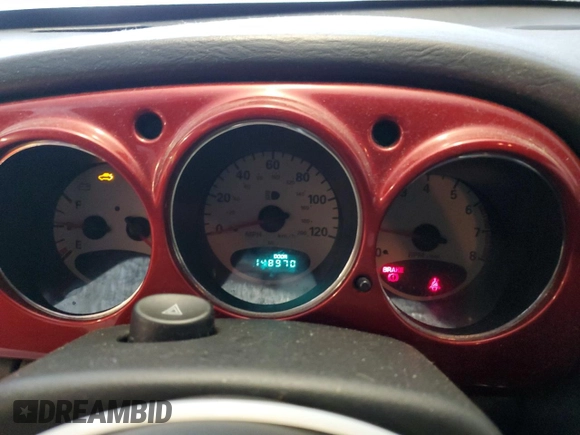 2003 Chrysler PT Cruiser Touring with VIN 3C4FY58B93T603543, listed as a Copart auction lot 41911025 with 148,970 mi miles and Salvage Title. Bid and sale history available at carsss.com. Image 9.