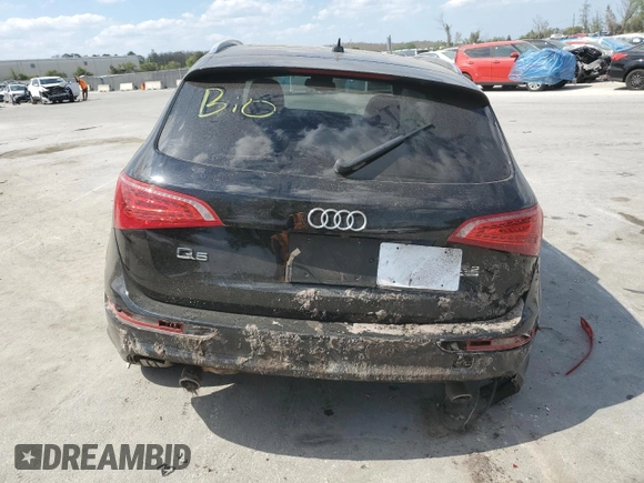 2010 Audi Q5 Prestige with VIN WA1WKBFP8AA042488, listed as a Copart auction lot 48786155 with Not provided miles and Salvage title. Bid and sale history available at DreamBid. Image 6.
