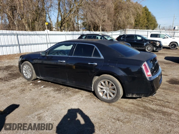 2014 Chrysler 300 with VIN 2C3CCAEG1EH320774, listed as a Copart auction lot 50183135 with 135,032 mi miles and Salvage Title. Bid and sale history available at carsss.com. Image 2.