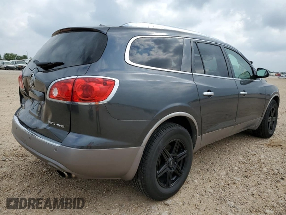 2012 Buick Enclave Leather with VIN 5GAKRCED2CJ257236, listed as a Copart auction lot 55344435 with 214,130 mi miles and Salvage Title. Bid and sale history available at carsss.com. Image 3.