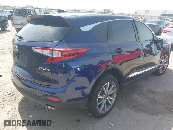 2021 Acura RDX Technology with VIN 5J8TC1H5XML011202, listed as a IAAI auction lot 42266800 with Not provided miles and . Bid and sale history available at DreamBid. Image 4.
