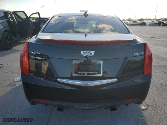 2017 Cadillac ATS Sedan RWD with VIN 1G6AA5RX6H0148344, listed as a Copart auction lot 86840354 with 59,160 mi miles and Salvage Title. Bid and sale history available at carsss.com. Image 6.