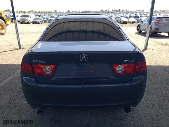 2004 Acura TSX w/Navigation with VIN JH4CL96964C029567, listed as a Copart auction lot 51856415 with 38,426 mi miles and Salvage Title. Bid and sale history available at carsss.com. Image 6.