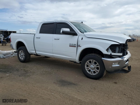 2018 Ram 2500 Laramie with VIN 3C6UR5FL6JG241944, listed as a Copart auction lot 48520365 with 177,395 mi miles and Salvage Title. Bid and sale history available at carsss.com. Image 4.