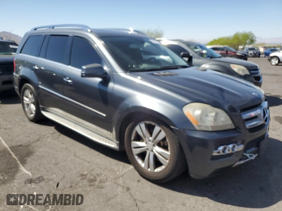 2011 Mercedes-Benz GL-Class GL 450 with VIN 4JGBF7BE3BA627146, listed as a Copart auction lot 52482745 with 309,711 mi miles and Salvage Title. Bid and sale history available at carsss.com. Image 4.